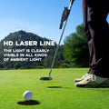 Golf Push Rod Laser Aiming Instrument
