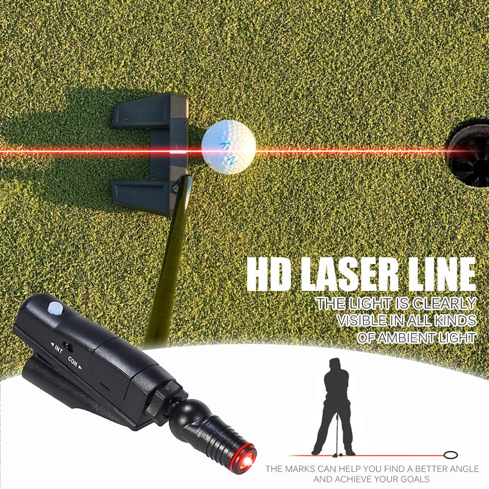 Golf Push Rod Laser Aiming Instrument