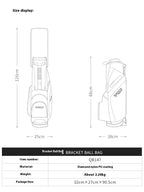 Golf Bag Bracket Backpack