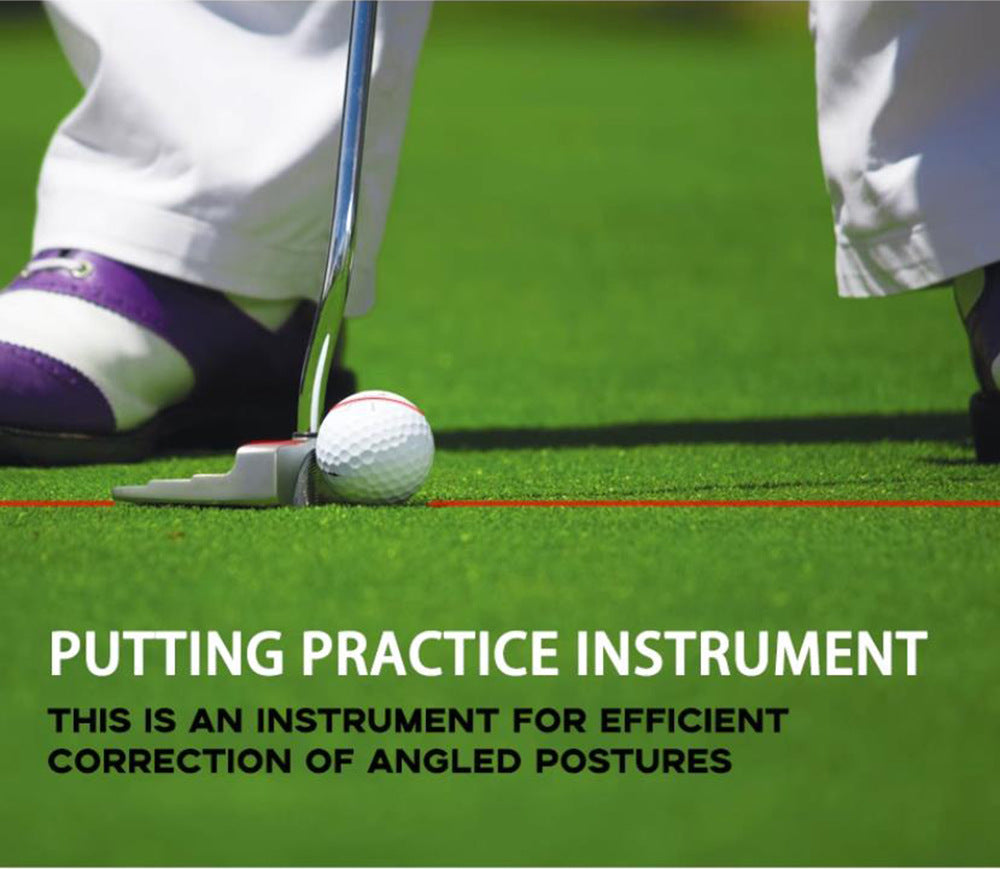 Golf Push Rod Laser Aiming Instrument